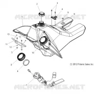 FUEL SYSTEM, FUEL TANK ASM.
