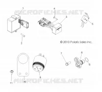 REGULATOR, RELAYS and ECU