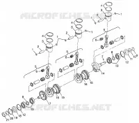 CRANKSHAFT   PISTON SLTX B974590 AND INTL. SLTX I974590 (4941214121C003)