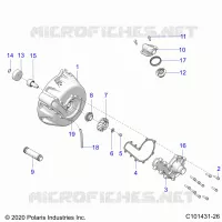 ENGINE, COOLING SYSTEM AND WATER PUMP