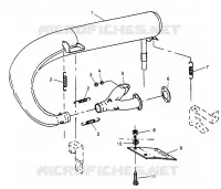 EXHAUST SYSTEM 500 EFI SKS 0962574, 500 EFI RMK 0962974, AND EUROPEAN 500 E (4931983198C004)