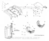 REAR CAB, SEAT AND FOOTWELLS