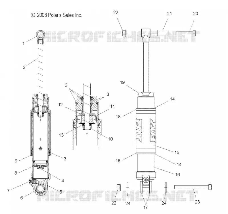 REAR TRACK SHOCK (7043177)