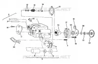 REAR BRAKE 350 4X4 / W928139 (4922832283029A)