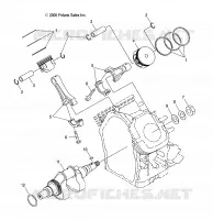 CRANKSHAFT AND PISTON