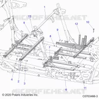 CHASSIS, SEAT AND CENTER CONSOLE MOUNTING