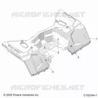 REAR BODYWORK CAB