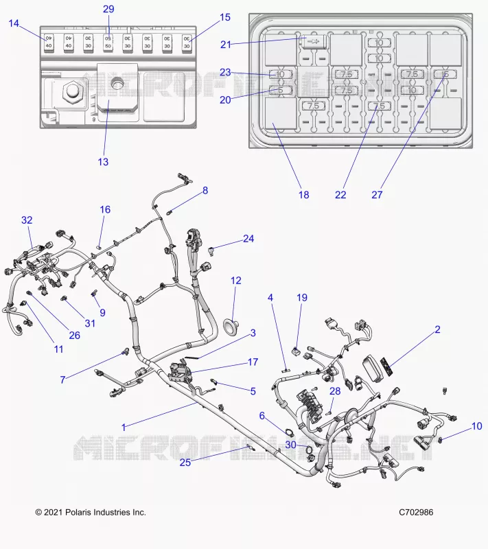 ELECTRICAL, WIRE HARNESS, CHASSIS