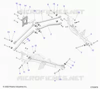 REAR SUSPENSION TRAILING ARMS MOUNTING