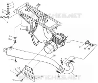 EXHAUST TRAIL BOSS W968527 (4935883588A010)