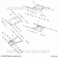 REAR SUSPENSION CONTROL ARMS
