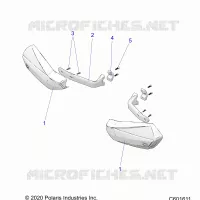 STEERING, HAND GUARDS