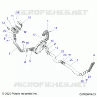 DRIVE TRAIN, CLUTCH COVER, DUCTING