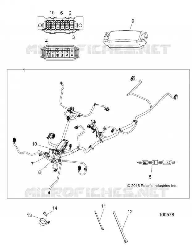 ELECTRICAL, MAIN WIRE HARNESS