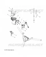 ENGINE, THROTTLE   CONTROL ASM.