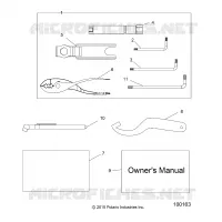 REFERENCES, TOOL KIT AND OWNERS MANUAL