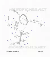 STEERING, HANDLEBAR MOUNTING