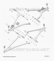 FRONT SUSPENSION CONTROL ARMS