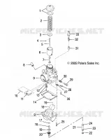 ENGINE, CARBURETOR