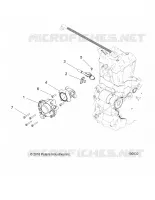 ENGINE, THROTTLE BODY AND FUEL RAIL