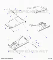 REAR SUSPENSION CONTROL ARMS
