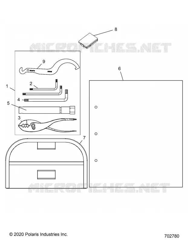 REFERENCES, TOOL KIT AND OWNERS MANUALS