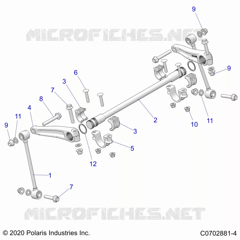 SUSPENSION, FRONT STABILIZER BAR