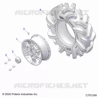 WHEELS, FRONT