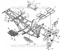 BUMPER / RACKS MOUNTING MAGNUM 6X6