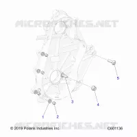 DRIVE TRAIN, CHAINCASE MOUNTING