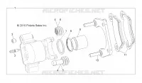 REAR BRAKE CALIPER