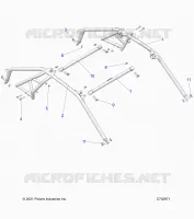 CHASSIS, CAB FRAME