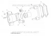 REAR BRAKE CALIPER