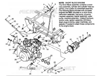 ENGINE MOUNTING 6X6 400L
