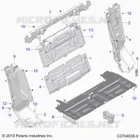 REAR BODYWORK CLOSEOFF