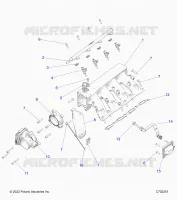 INTAKE MANIFOLD, FUEL RAIL AND RELATED