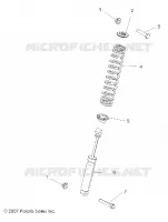 FRONT SUSPENSION SHOCK MOUNTING
