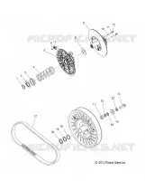DRIVE TRAIN, CLUTCH, SECONDARY