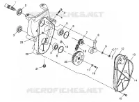 CHAINCASE 700 XCR 0985678(A) AND EUROPEAN 700 XCR E985678 (4943114311B007)
