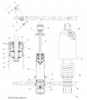 FRONT TRACK SHOCK (INDY SP/LTD)(7043779)