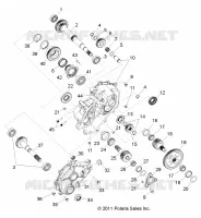 DRIVE TRAIN, MAIN GEARCASE INTERNALS 1