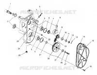 CHAINCASE ASSEMBLY 500 CARB 0952764 (4929192919B007)