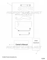 REFERENCES, TOOL KIT AND OWNERS MANUAL