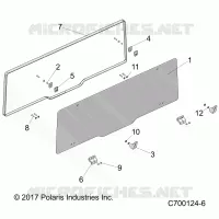 REAR BODYWORK WINDOW
