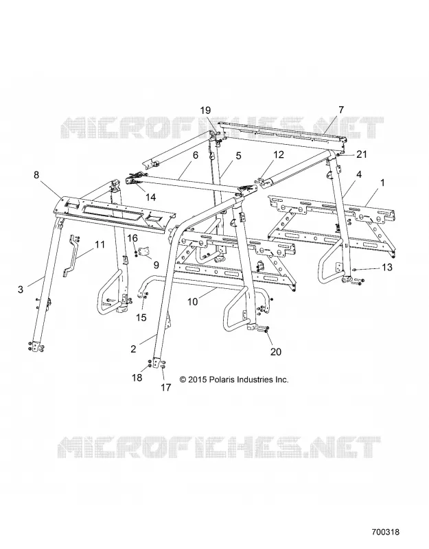 CHASSIS, CAB FRAME
