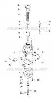 CARBURETOR TRAIL AND 400 (4912701270057A)