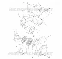 BLOWER HOUSING   RECOIL STARTER ASSEMBLY