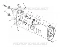 CHAINCASE 440 XCR 0961660 (4932113211B009)