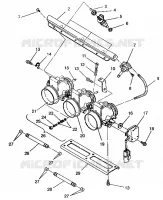 THROTTLE   ASSEMBLY RXL TOURING E940869 (49274327430042)