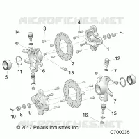 FRONT SUSPENSION HUB